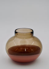 DUALIS HAND BLOWN GLASS VASE - 5