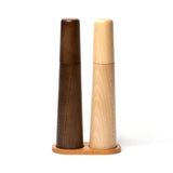 BEECH SALT AND PEPPER MILL TRAY