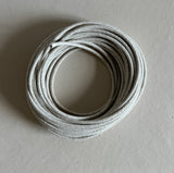 PENDANT LIGHTING CABLE KIT IN WHITE & BEIGE 7MM