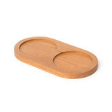 BEECH SALT AND PEPPER MILL TRAY