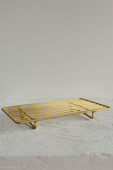 BRASS RECTANGULAR WIRE RACK